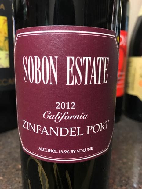 zinfandel port wine california